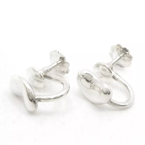 Tiffany & Co. Beans Elsa Peretti Earrings Screw Back - Picture 1 of 10